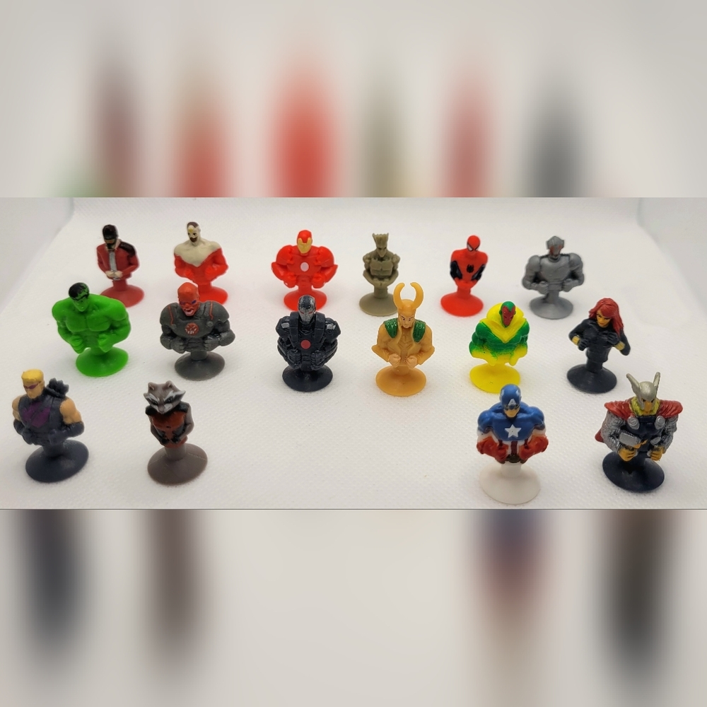 Marvel Micropopz - Full set of 16 characters